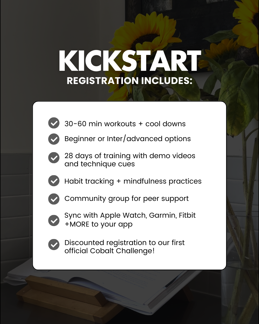 KICKSTART - 28 Day Fitness Reset